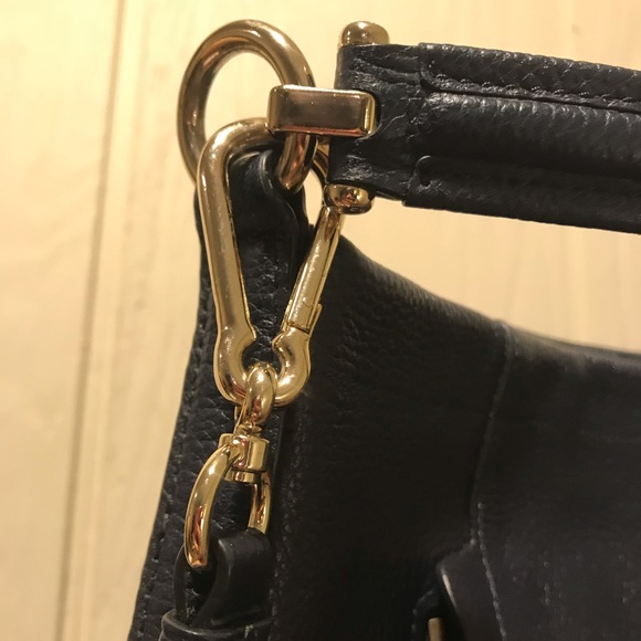 Coach Scout pebbled leather convertible hobo
